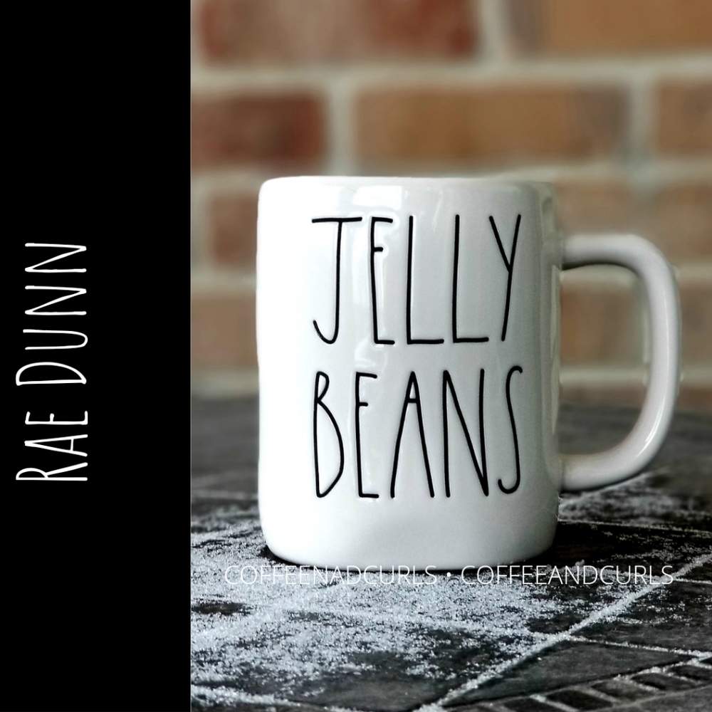 Rae Dunn "JELLY BEANS" Ceramic Cup NWT